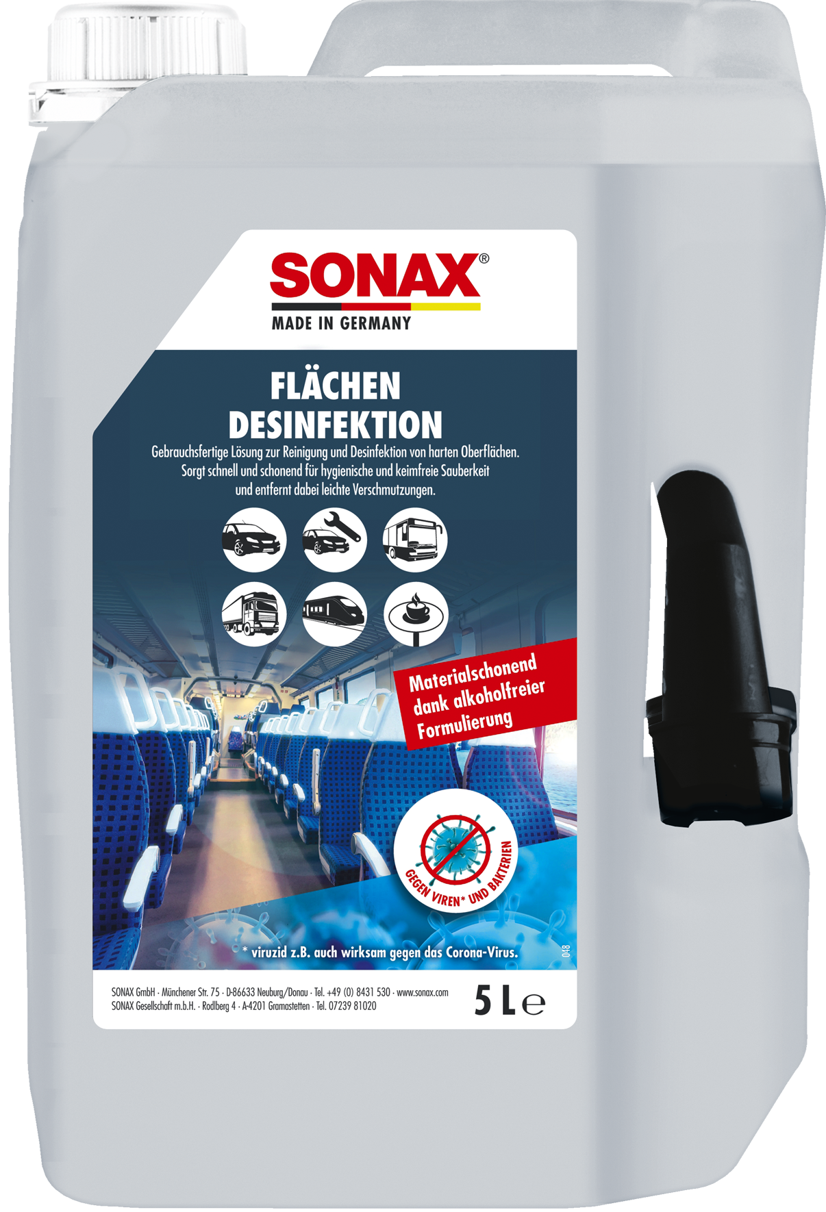 SONAX ScheibenSchwamm 2 in 1 - sorgt für Antibeschlagwirkung